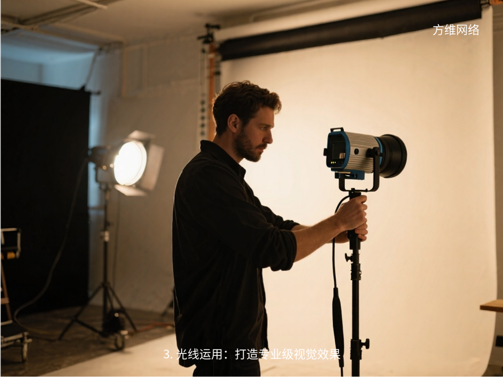 3. 光線運用：打造專業(yè)級視覺效果
